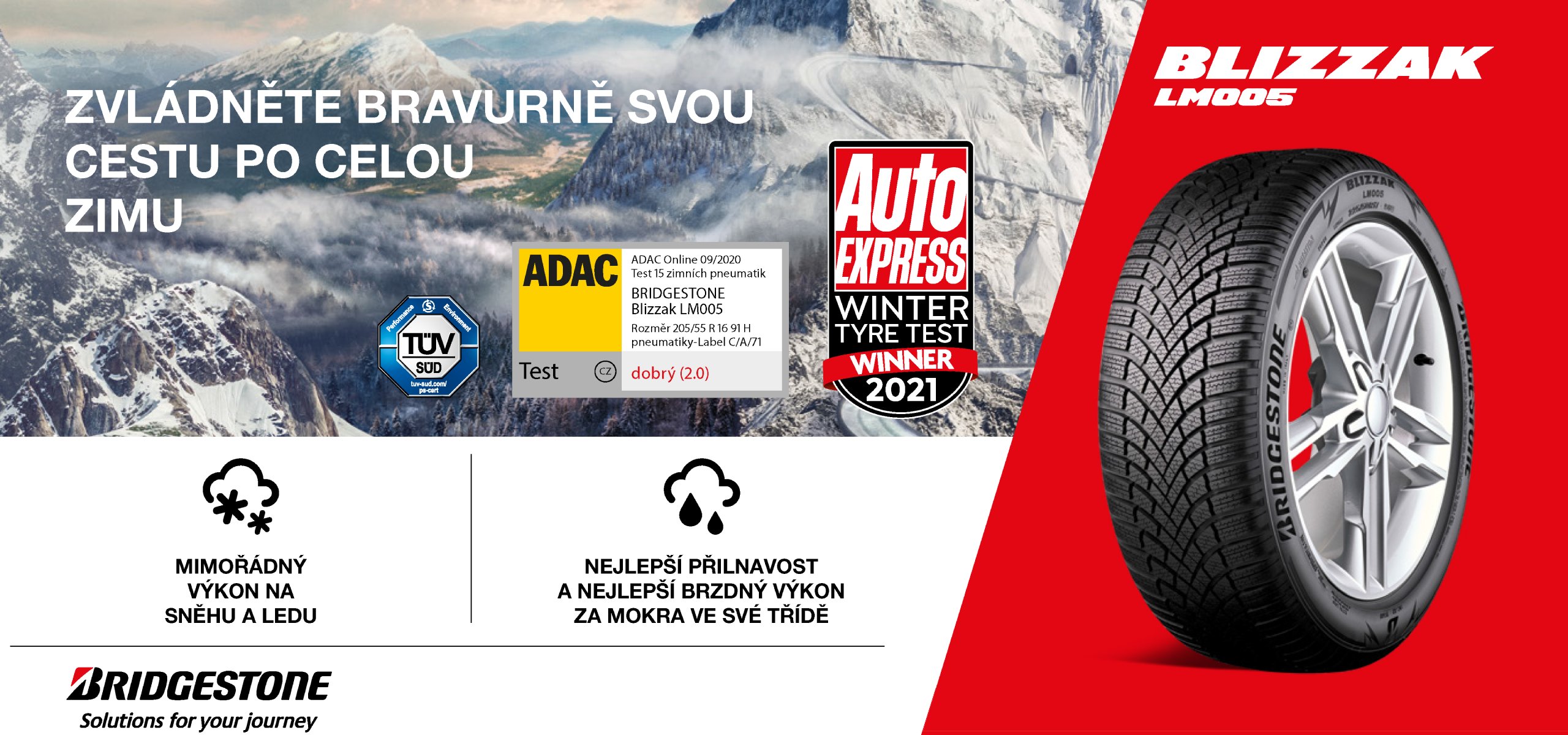 Zimní pneumatiky Bridgestone Zimní pneumatiky Bridgestone